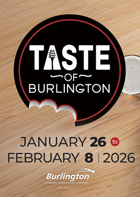 Taste of Burlington January 26 to Feb 8